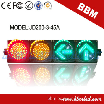 200mm PC Housing Red Yellow LED Traffic Light and Arrow Light